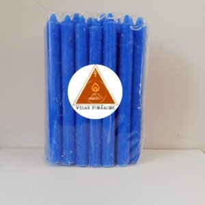 VELA PALITO AZUL ESCURO