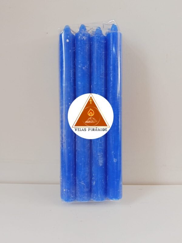 VELA PALITO MAÇO AZUL ESCURO