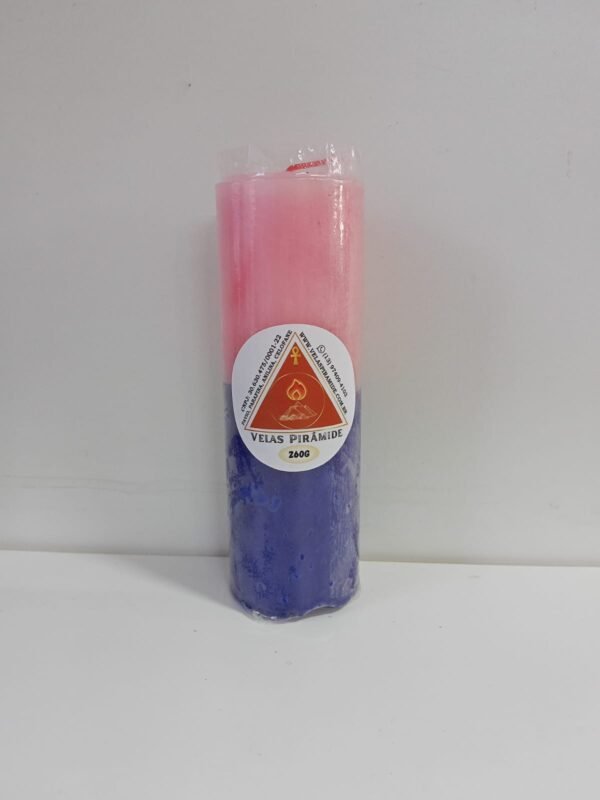 VELA 07 DIAS ROSA E AZUL