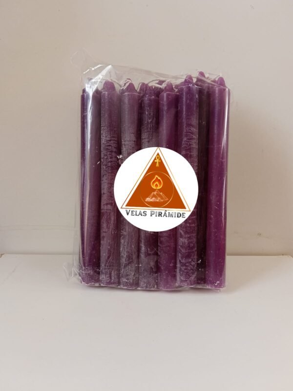 VELA PALITO ROXA