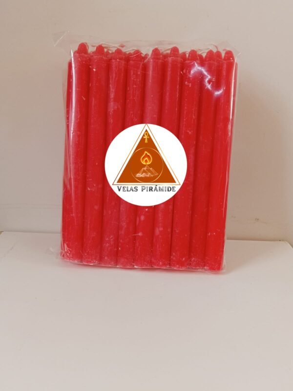 VELA PALITO VERMELHA
